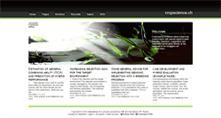 Desktop Screenshot of cropscience.ch